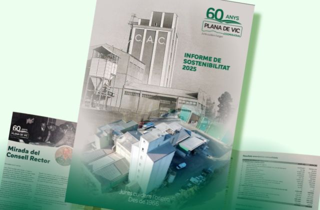 La Cooperativa Plana de Vic presenta el seu Informe de Sostenibilitat 2025